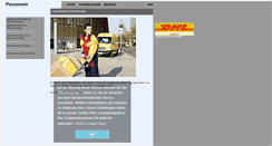Desktop Screenshot of logistik.panasonic-service.de